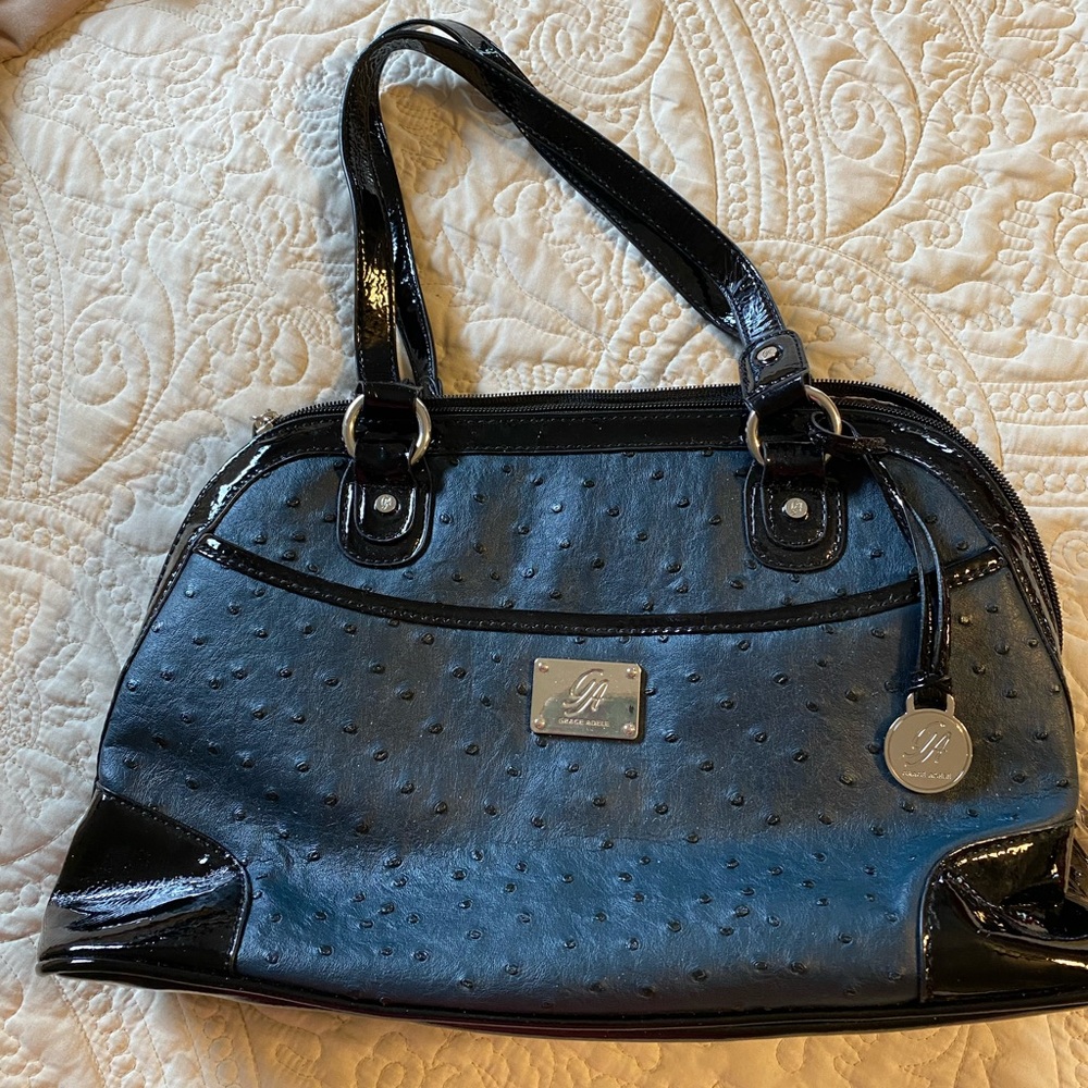 Grace Adele Teal Purse with wallet.